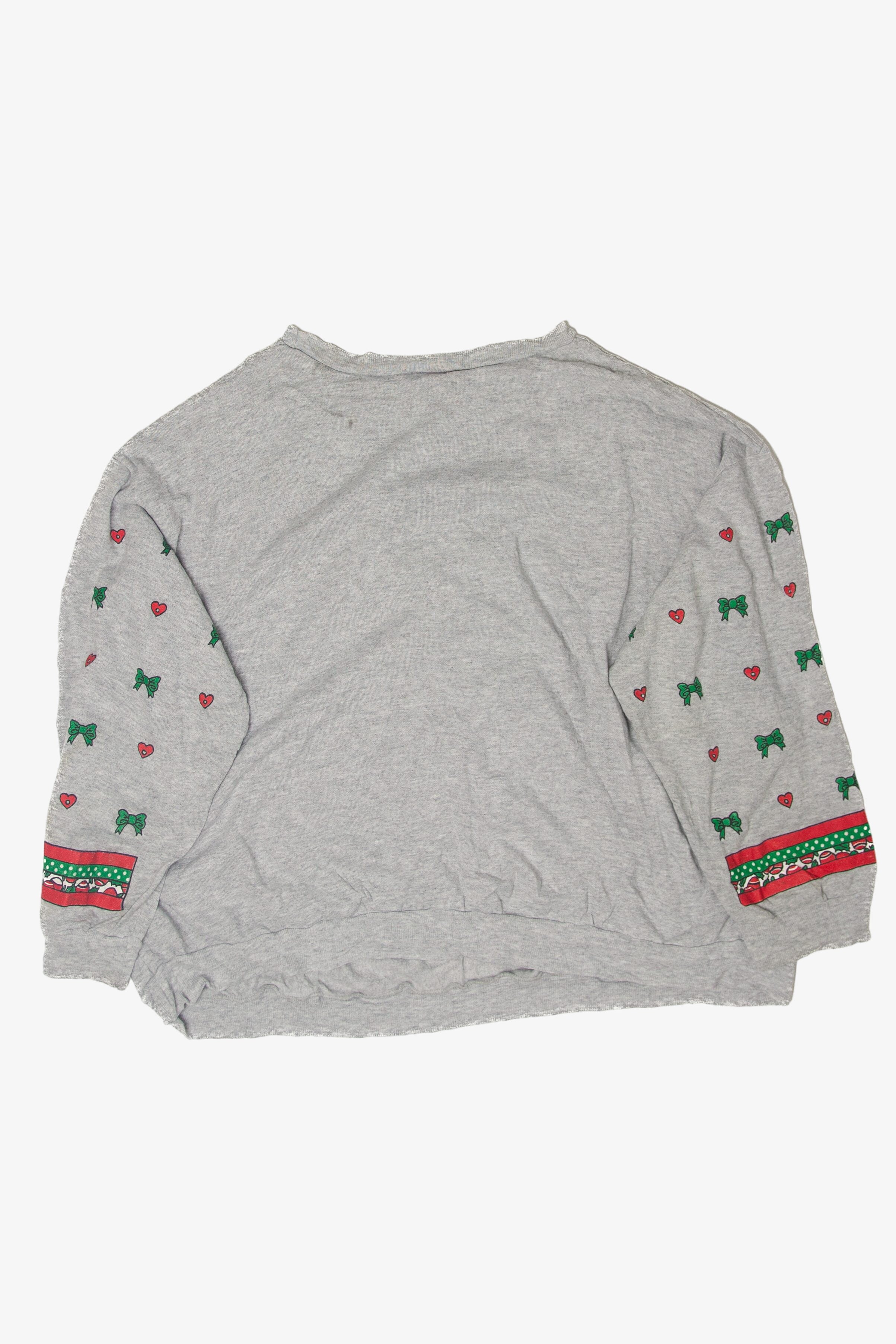 Vintage Dalmatian Ugly Christmas Sweatshirts (1990s)