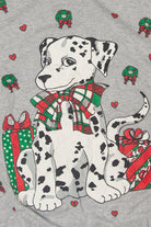 Vintage Dalmatian Ugly Christmas Sweatshirts (1990s)