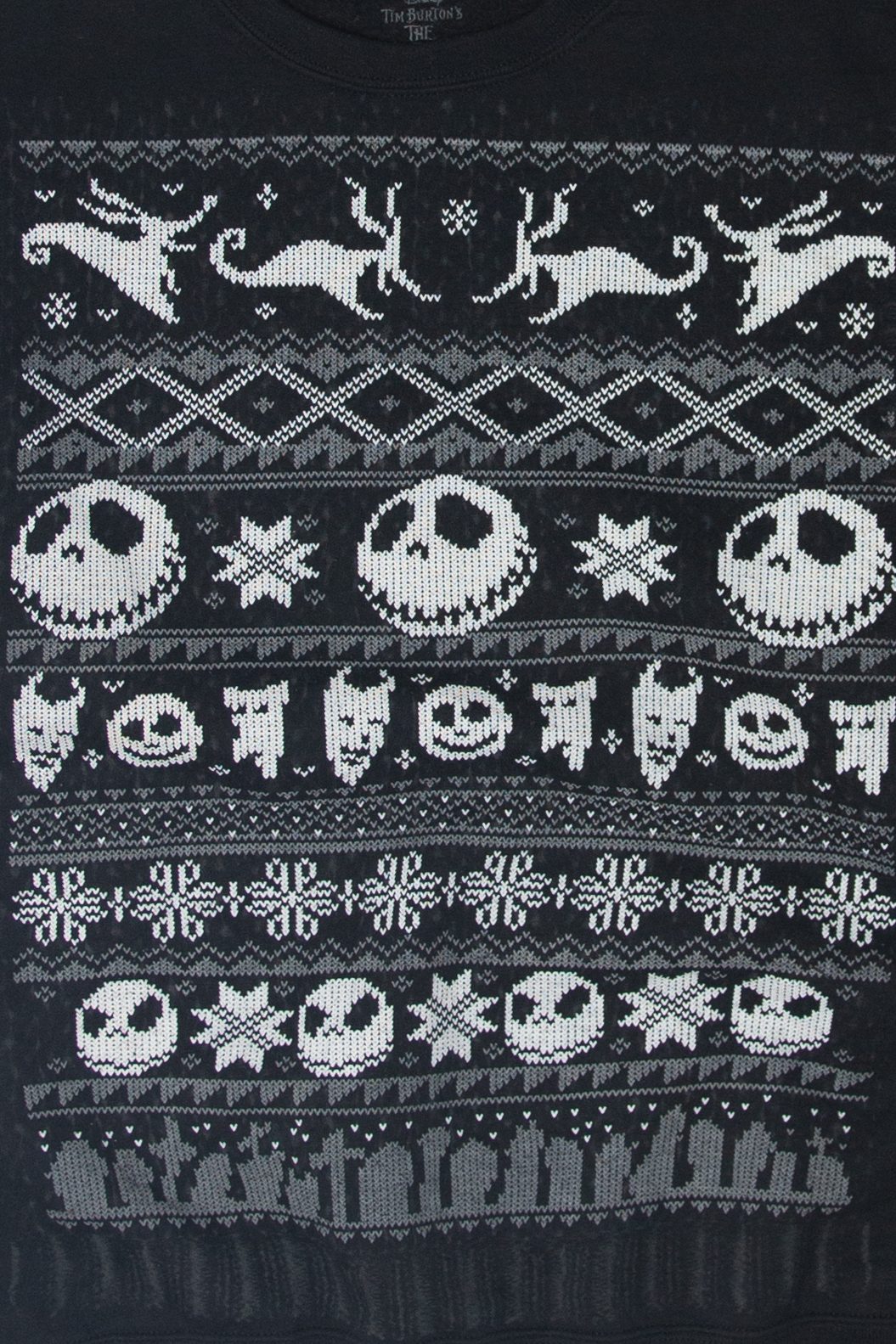 Vintage The Nightmare Before Christmas Ugly Christmas Sweatshirts (2010s)