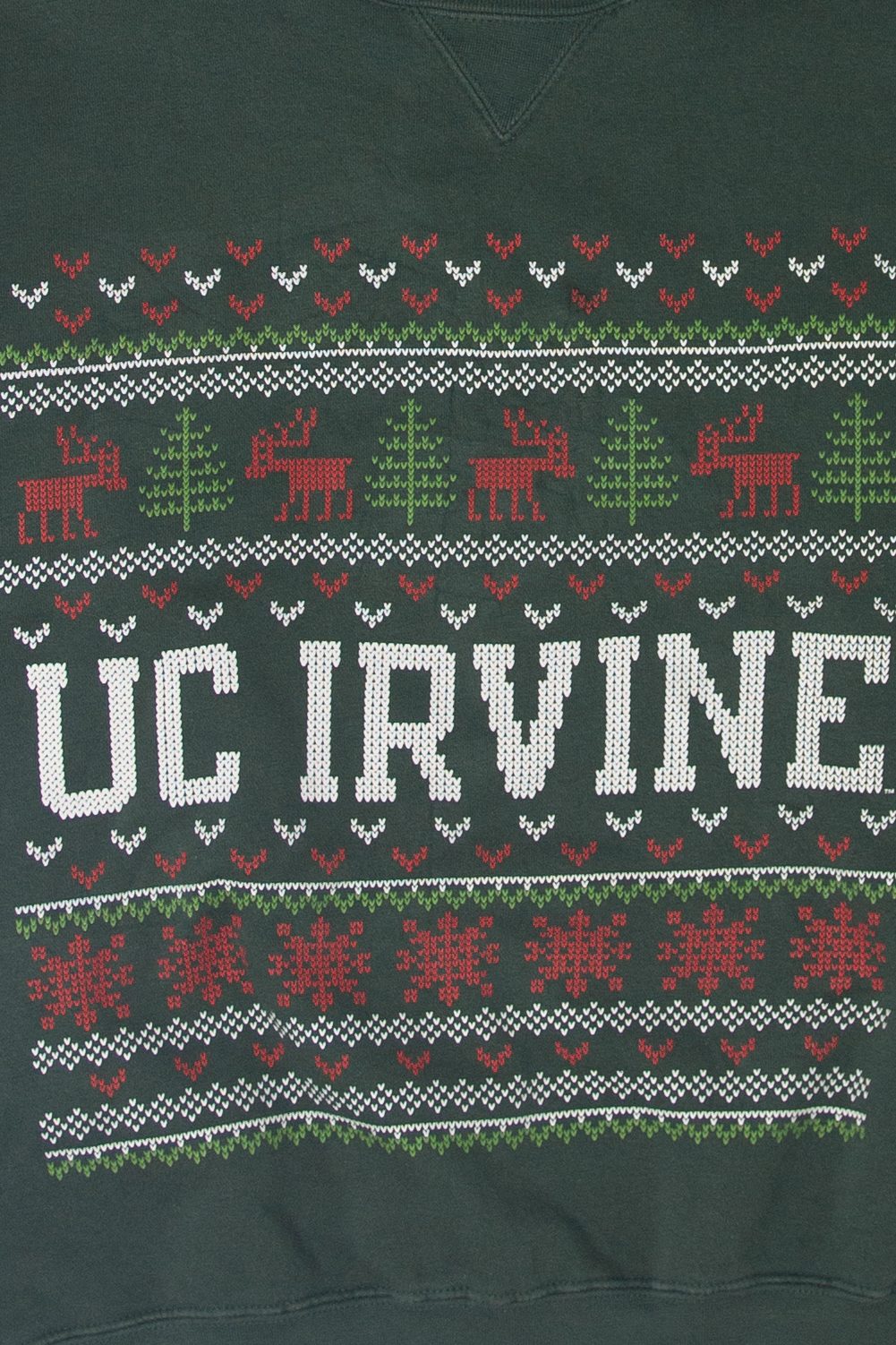 Vintage UC Irvine Ugly Christmas Sweatshirts (2010s)