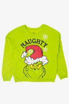 Modern Grinch "Naughty" Ugly Christmas Sweatshirts (2020s)