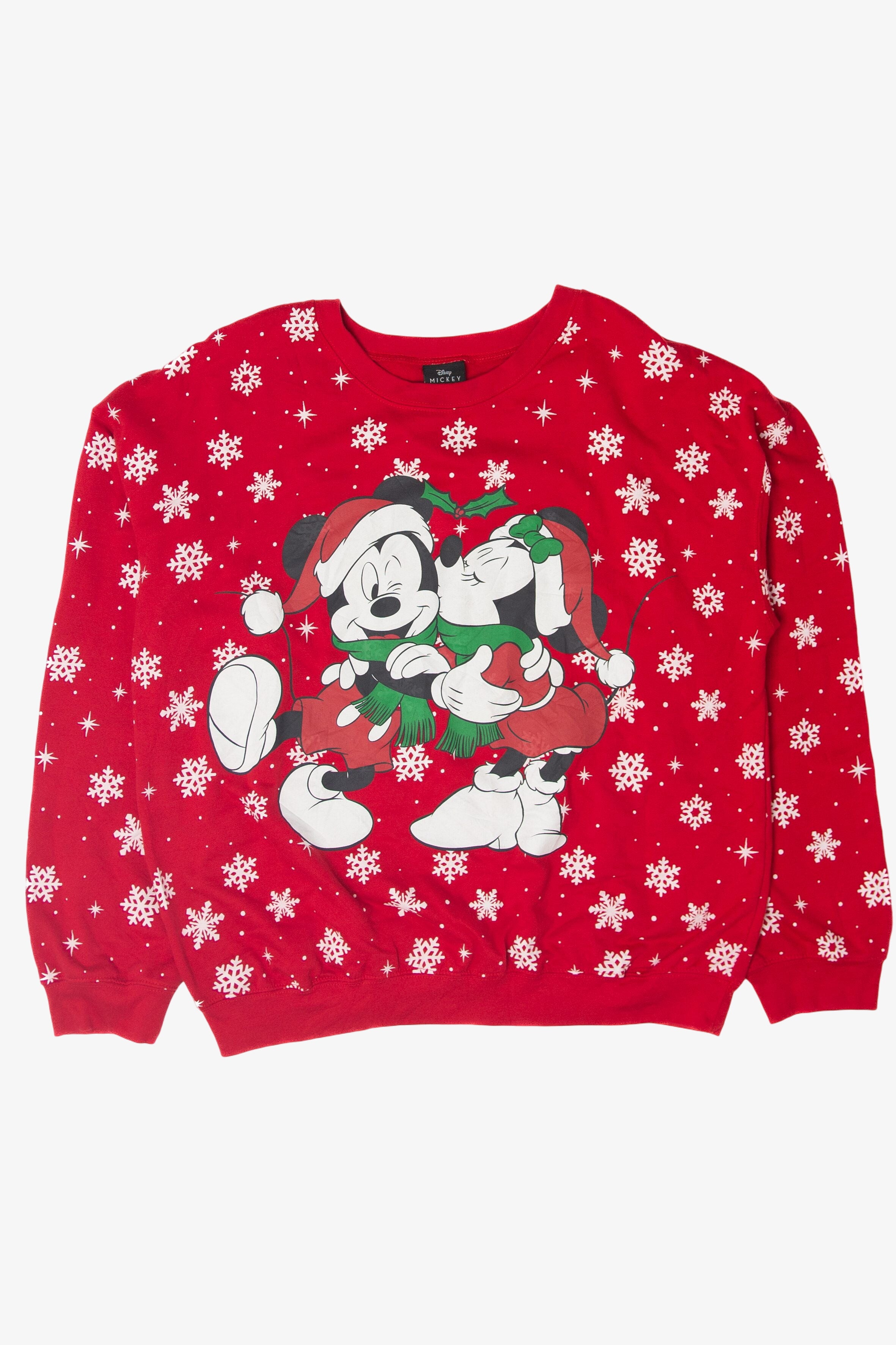 Modern Mickey And Minnie Mouse Ugly Christmas Sweatshirts (2010s)