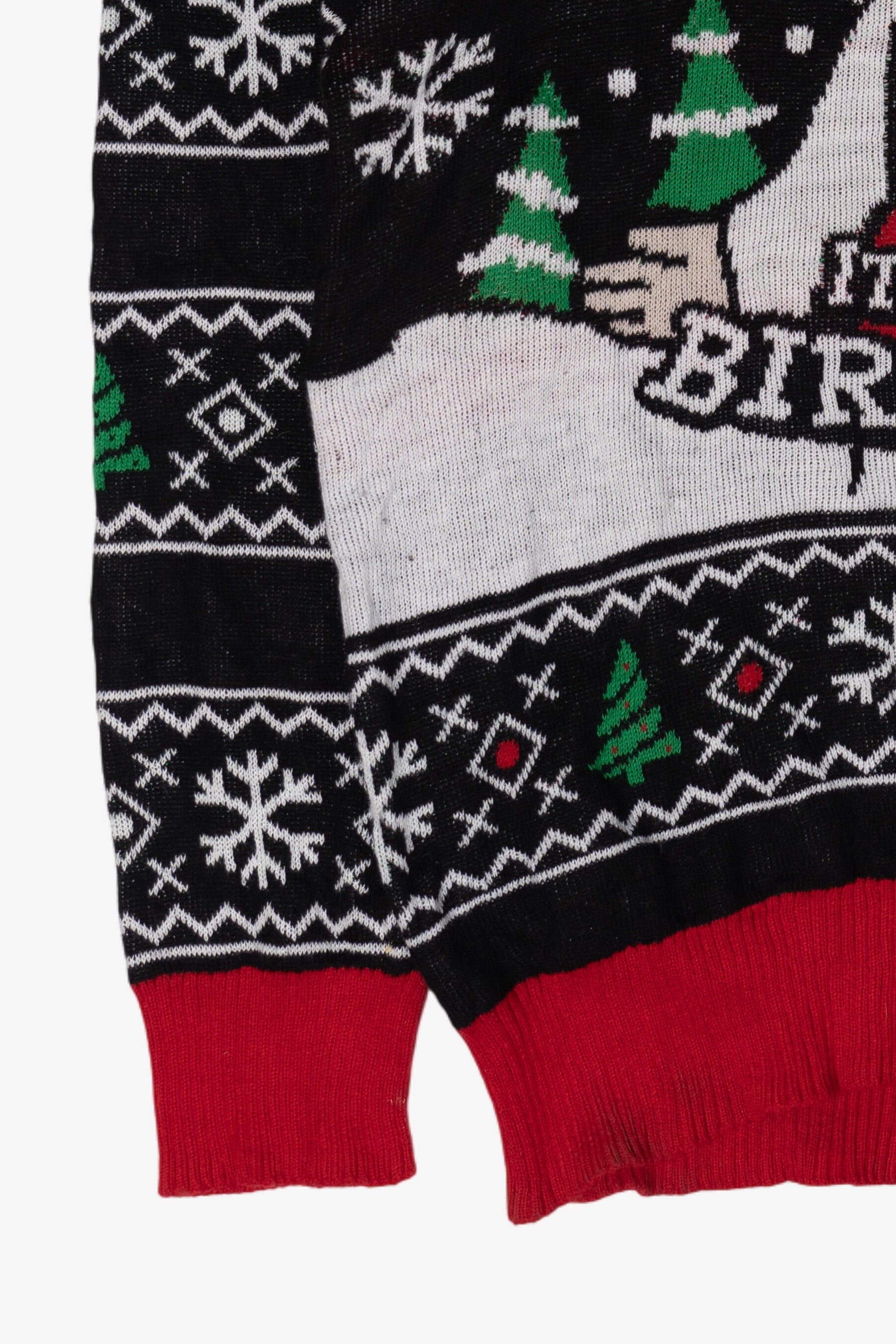 Vintage "Go Jesus It's Your Birthday" Ugly Christmas Pullovers (2010s)