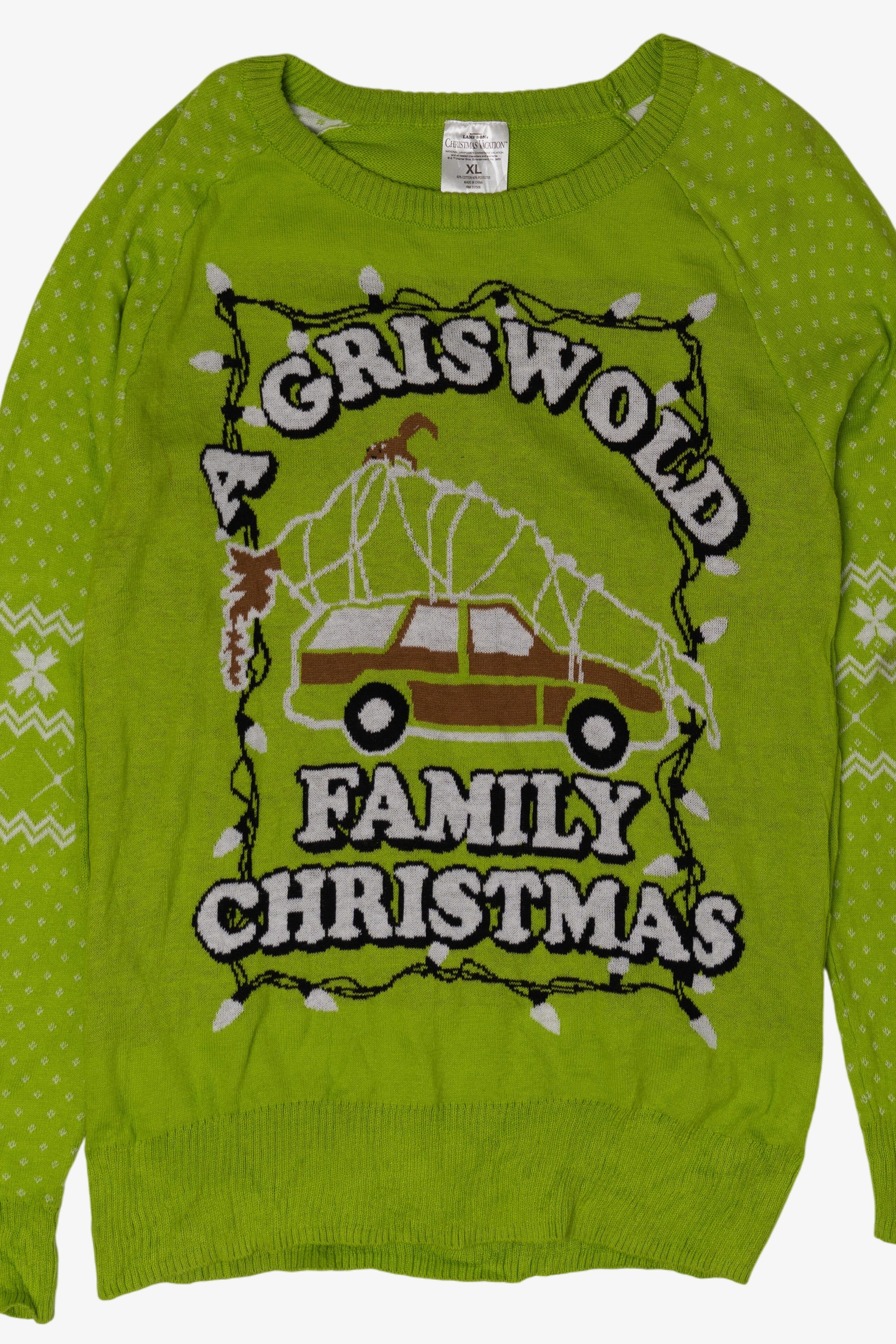 Vintage "A Griswold Family Christmas"Ugly Christmas Pullovers (2010s)