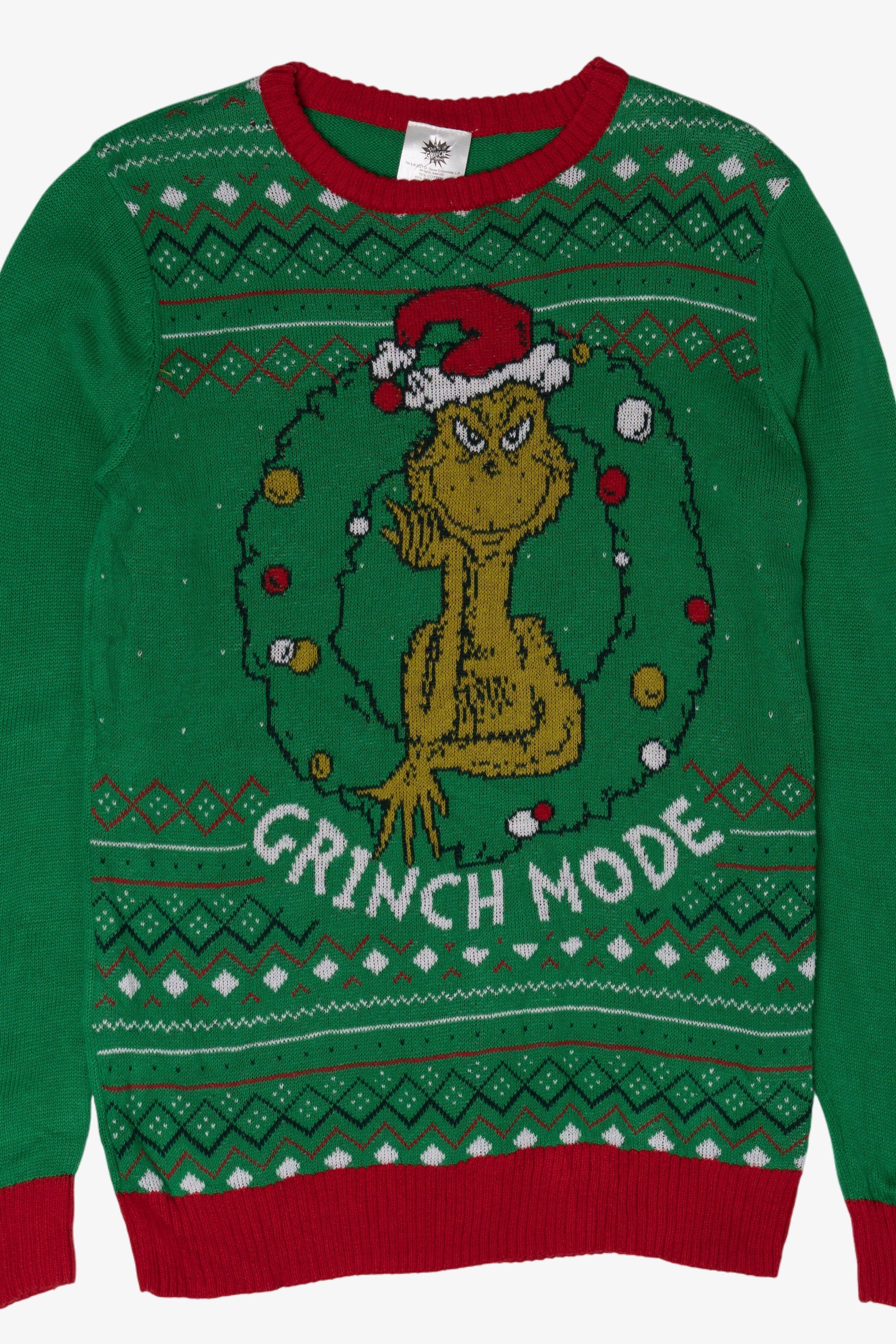 Vintage The Grinch Ugly Christmas Pullovers (2020s)