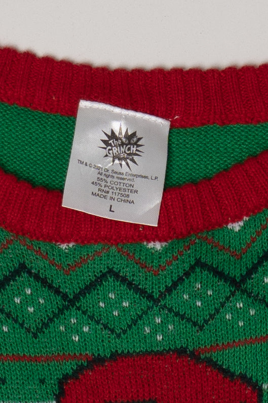 Vintage The Grinch Ugly Christmas Pullovers (2020s)
