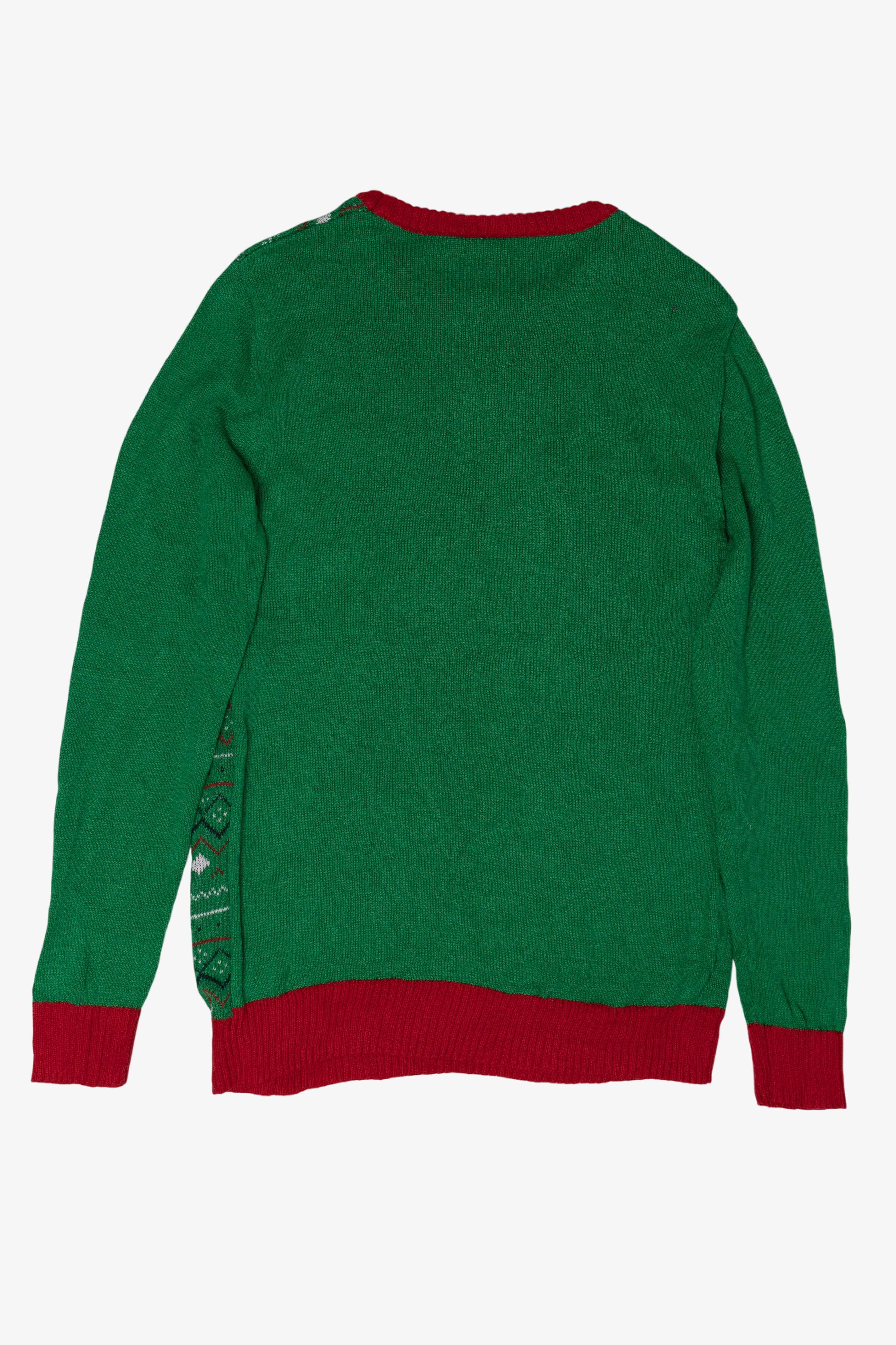 Modern "Grinch Mode" Ugly Christmas Pullovers (2020s)