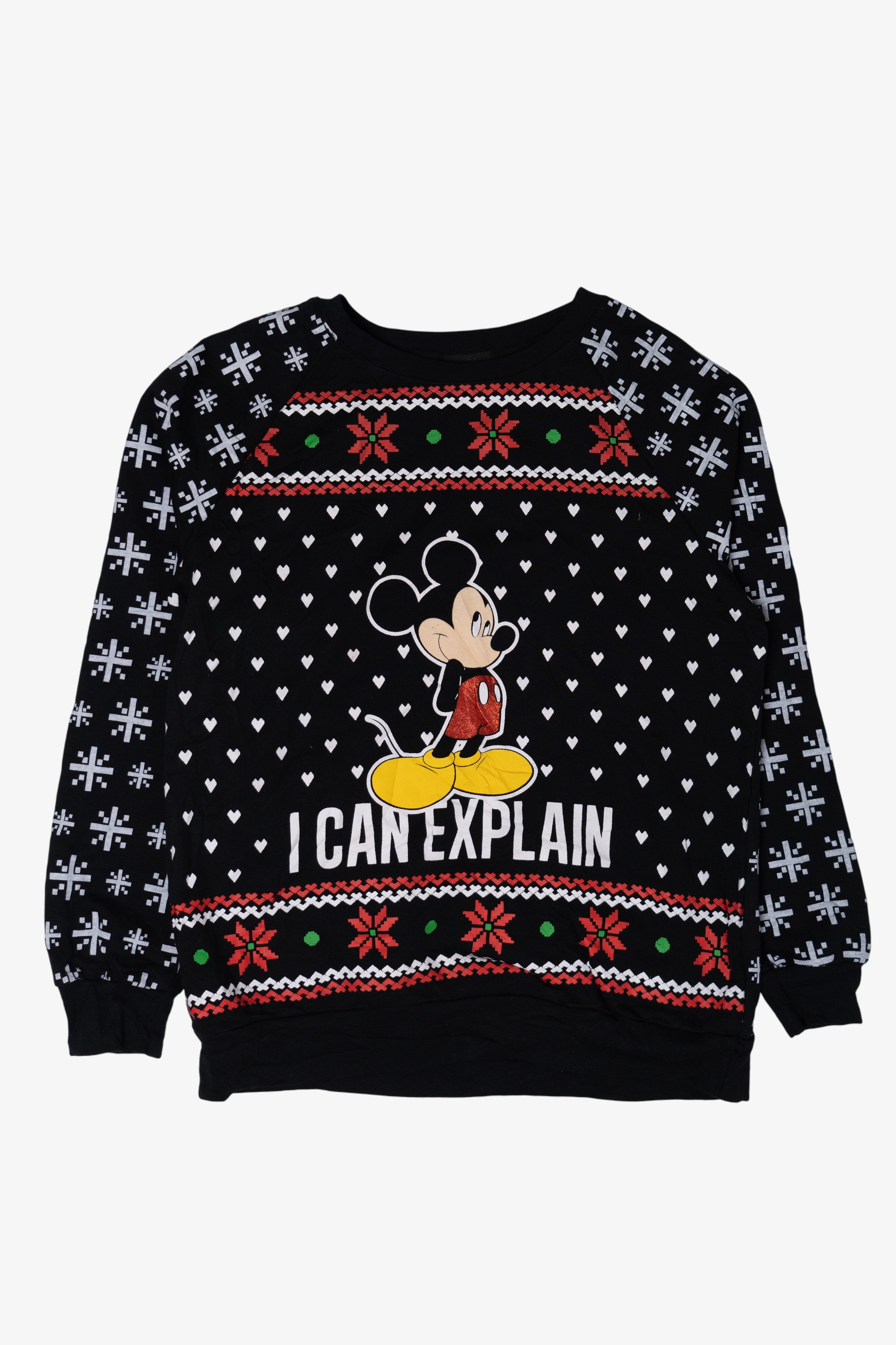 Modern "I Can Explain" Mickey Ugly Christmas Sweaters (2010s)