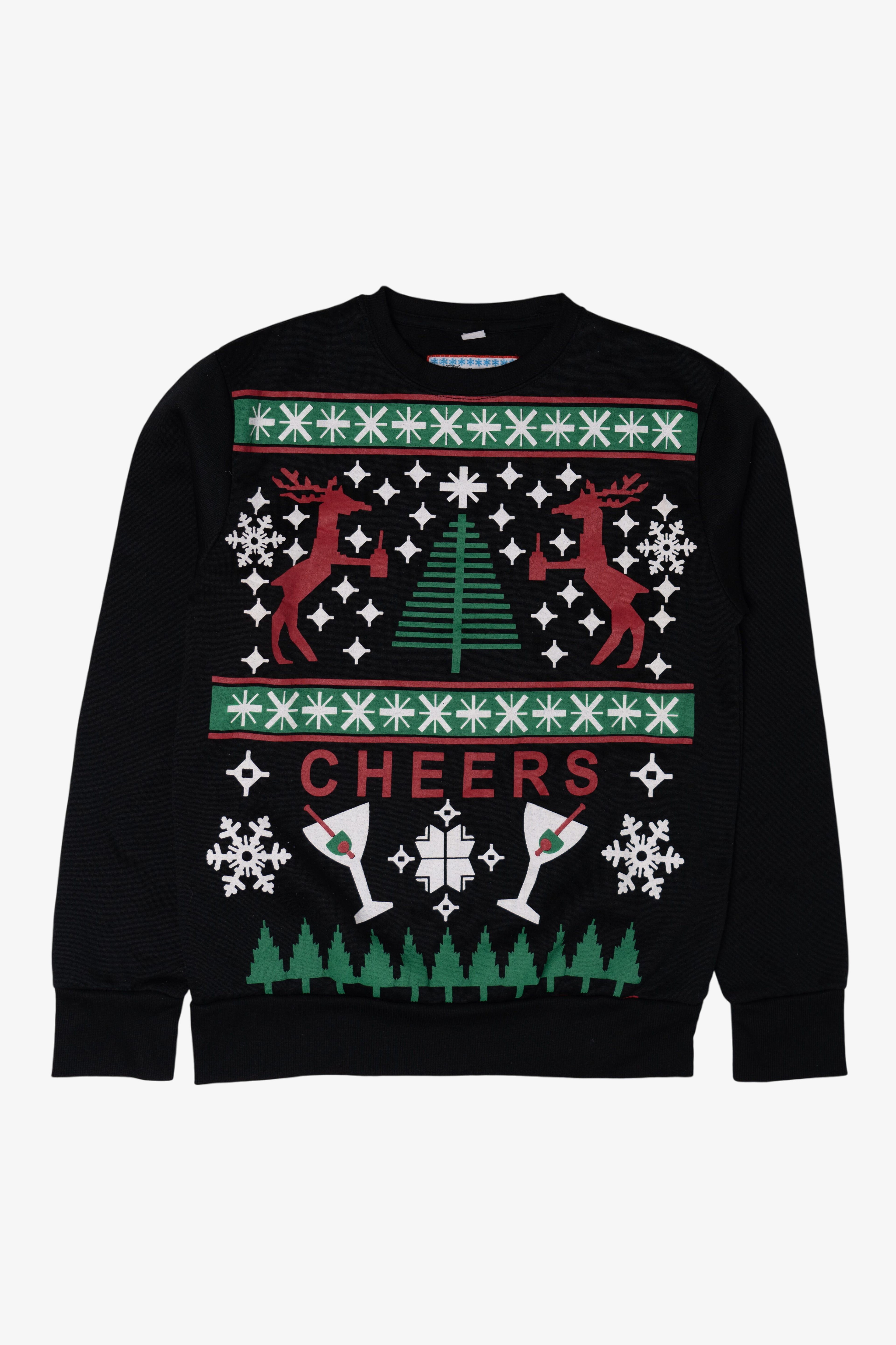Modern "Cheers" Ugly Christmas Sweatshirts (2010s)