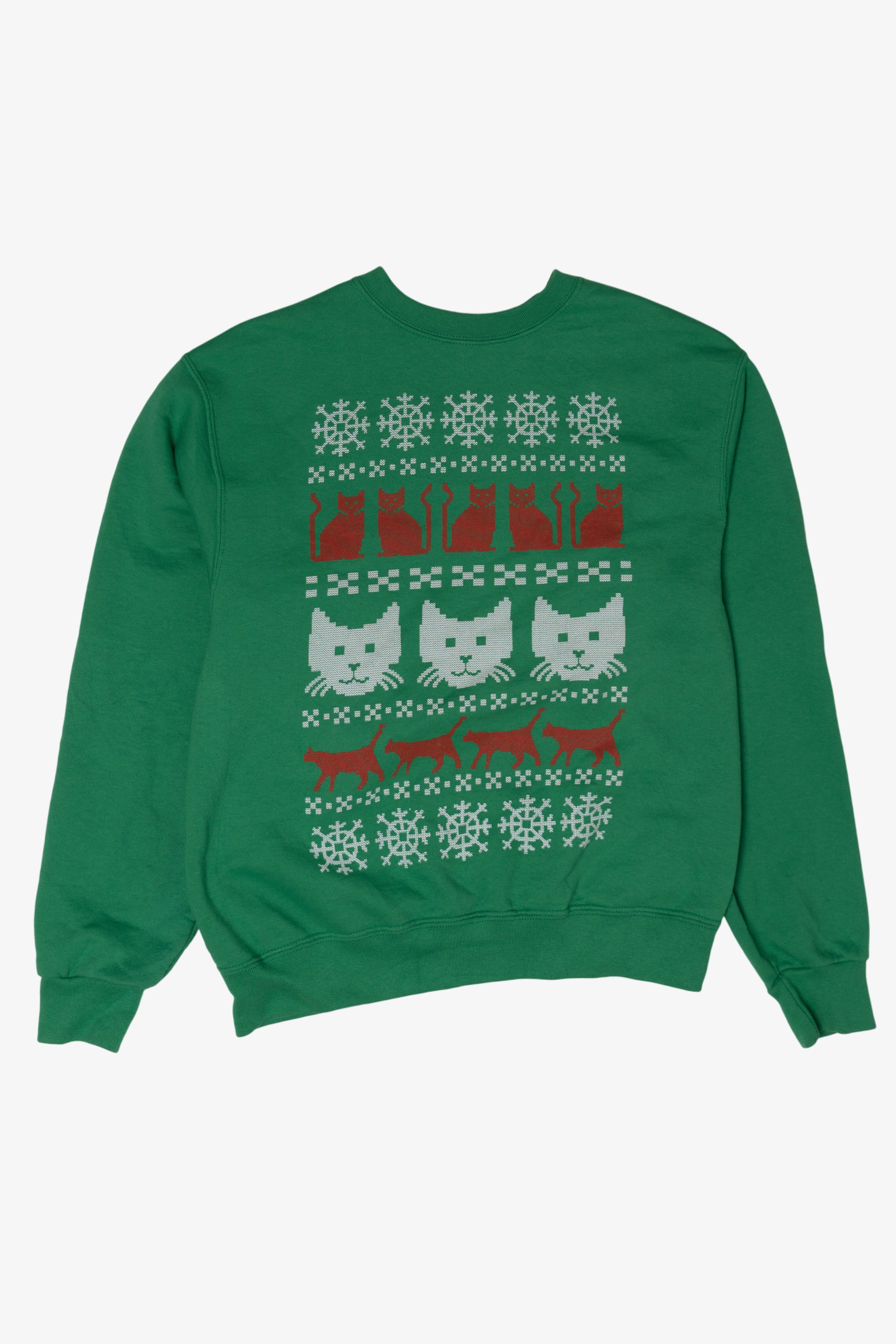 Modern Cats Ugly Christmas Sweatshirts (2010s)