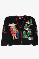 Vintage Ugly Christmas Cardigans (1990s)
