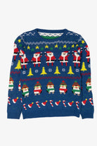 Modern Santa And Penguins Ugly Christmas Pullovers (2010s)