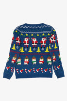 Modern Santa And Penguins Ugly Christmas Pullovers (2010s)