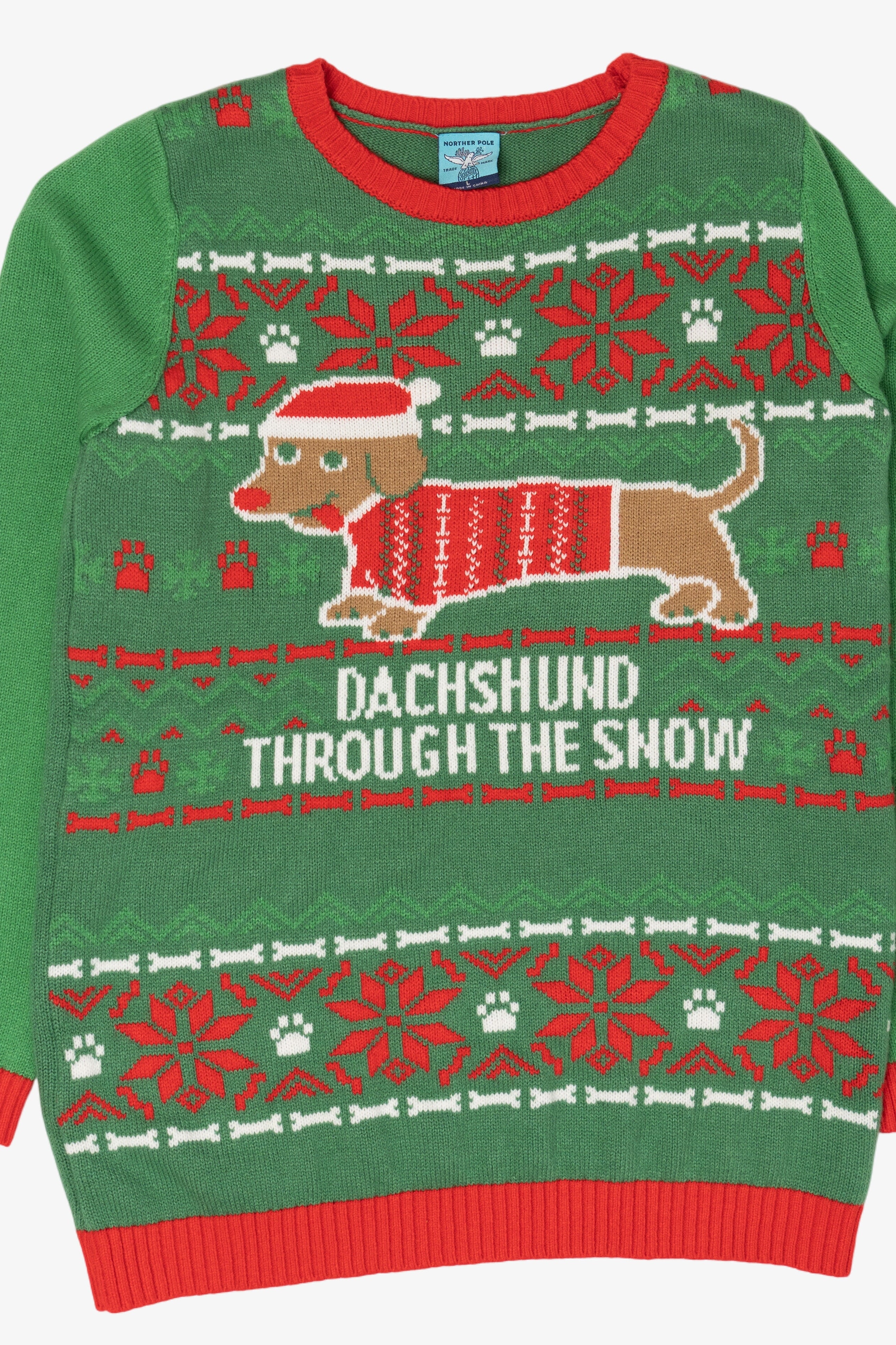 Modern "Dachshund Through The Snow" Ugly Christmas Pullovers (2010s)