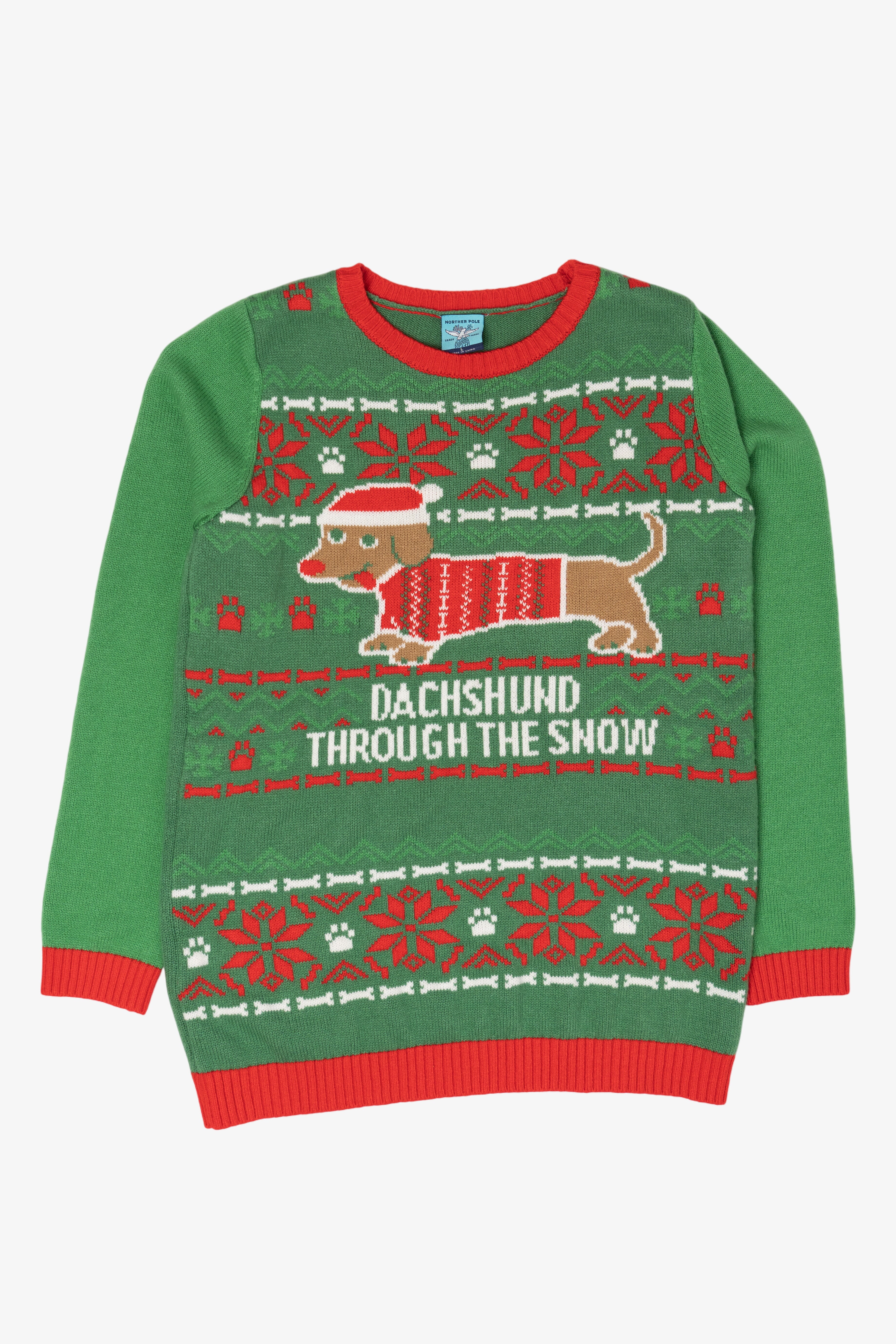 Modern "Dachshund Through The Snow" Ugly Christmas Pullovers (2010s)