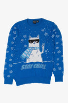 Modern "Stay Chill" Ugly Christmas Pullovers (2010s)