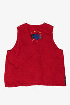 Vintage Hampshire Studio Ugly Christmas Vest (1990s)