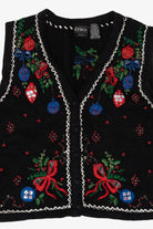 Vintage Erika Ugly Christmas Vest (1990s)