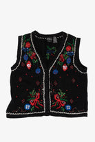 Vintage Erika Ugly Christmas Vest (1990s)