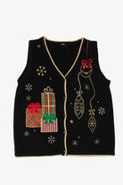 Vintage Presents Ugly Christmas Vest (2000s)