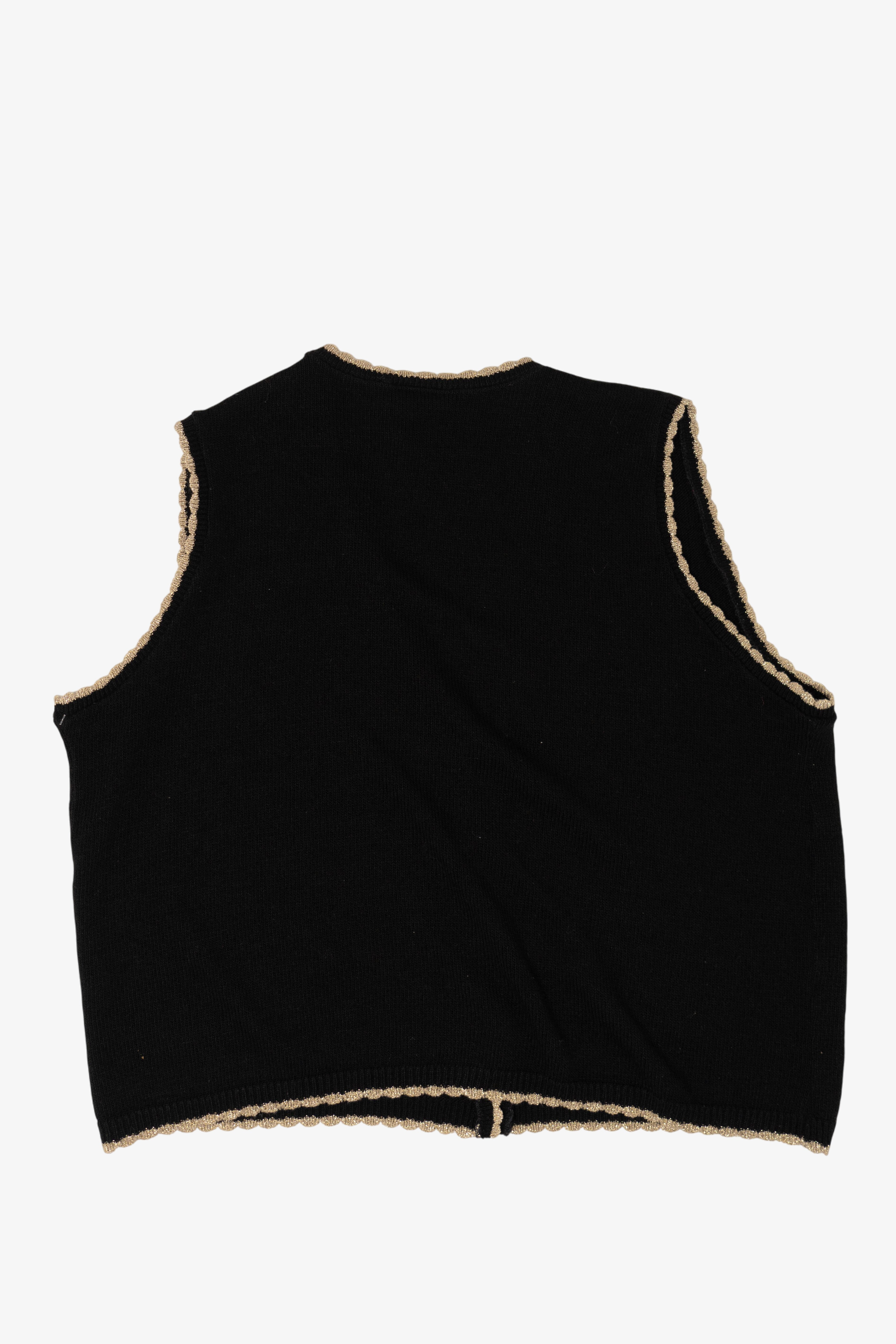 Vintage Southern Lady Ugly Christmas Vest (1990s)