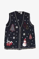 Vintage Northcrest Ugly Christmas Vest (1990s)