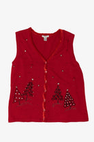 Vintage Mercer Street Ugly Christmas Vest (1990s)
