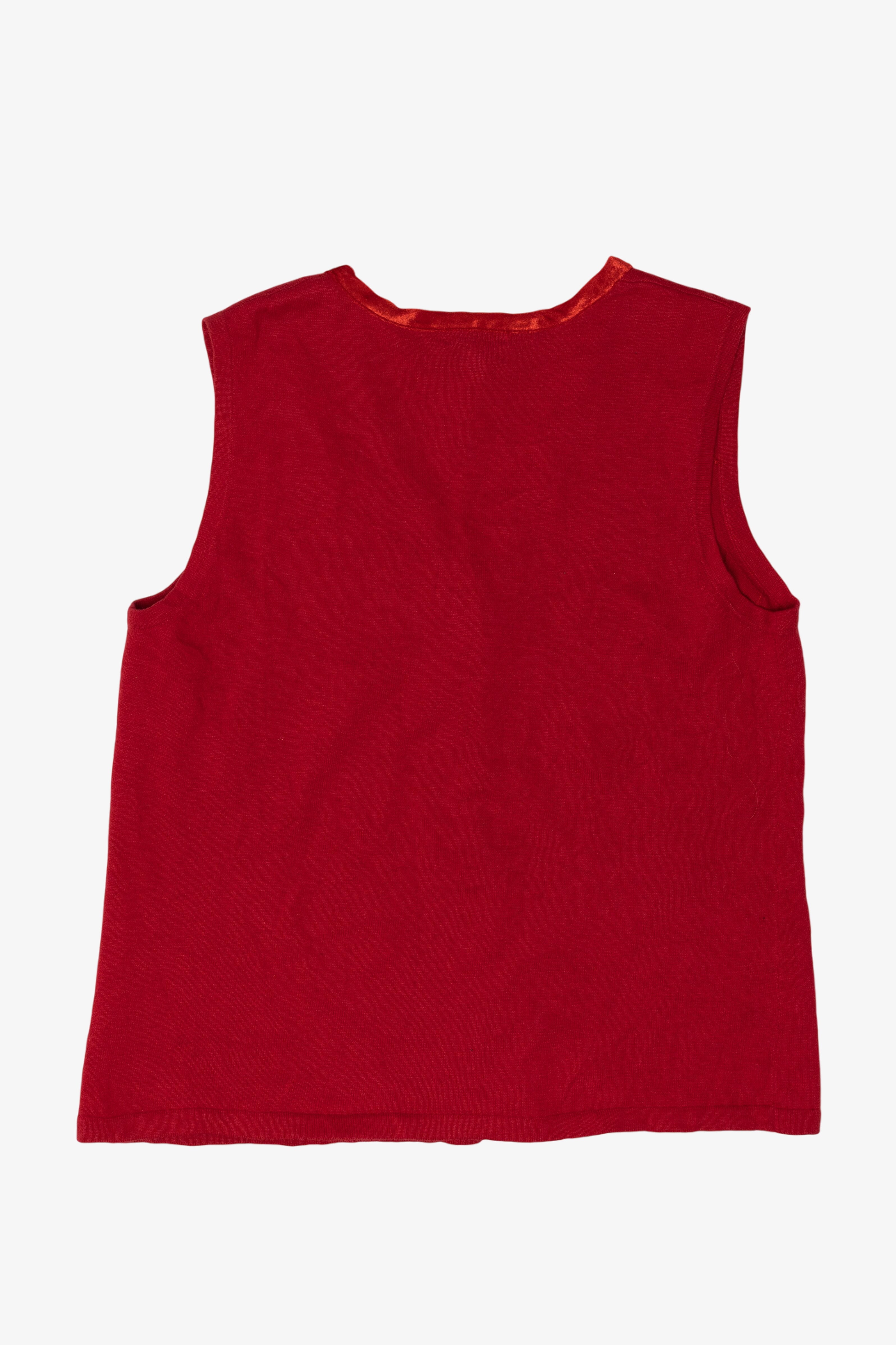 Vintage Mercer Street Ugly Christmas Vest (1990s)
