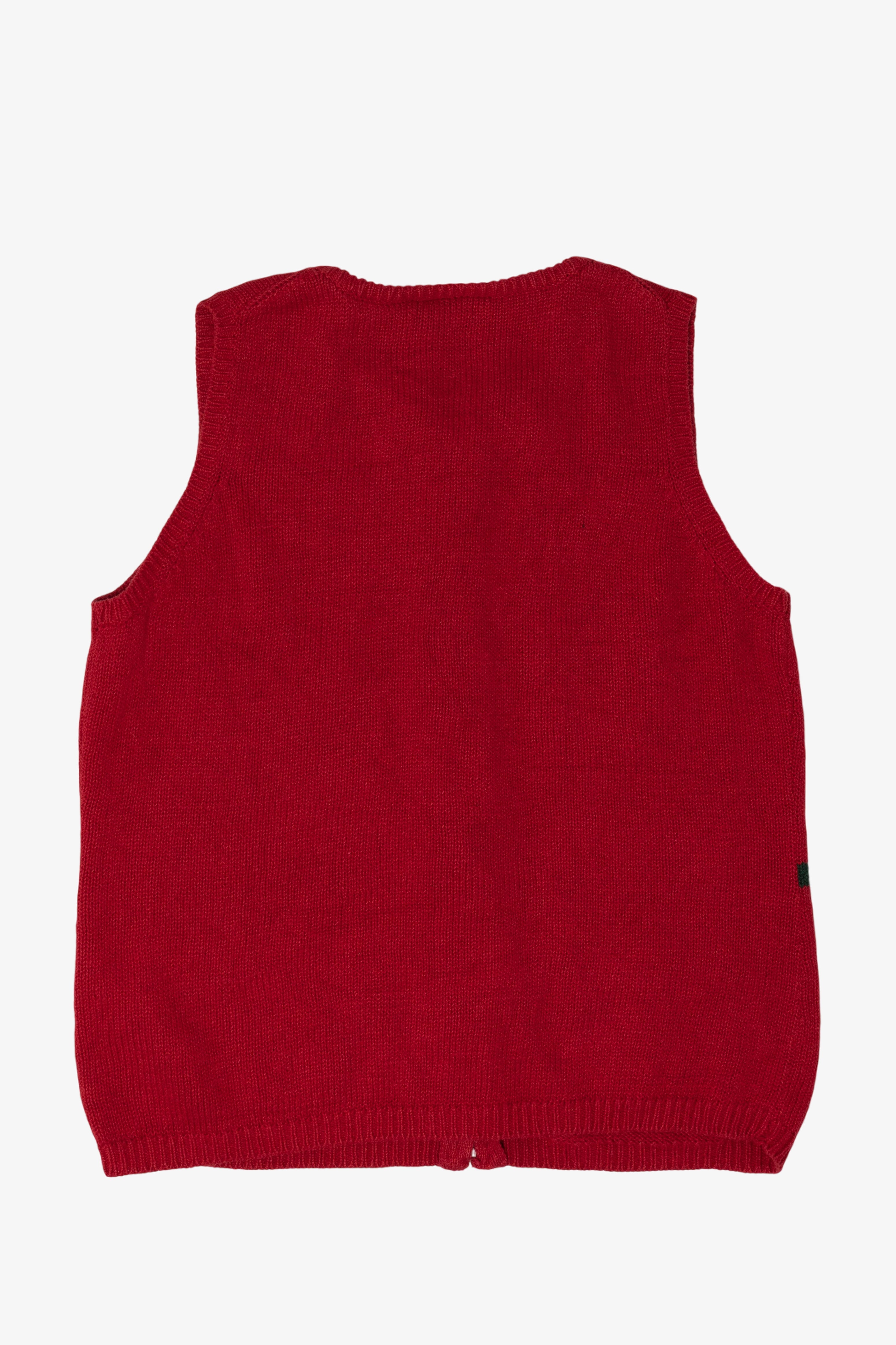 Vintage Crazy Horse Ugly Christmas Vest (2000s)