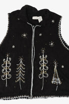 Vintage White Stag Ugly Christmas Vest (2000s)