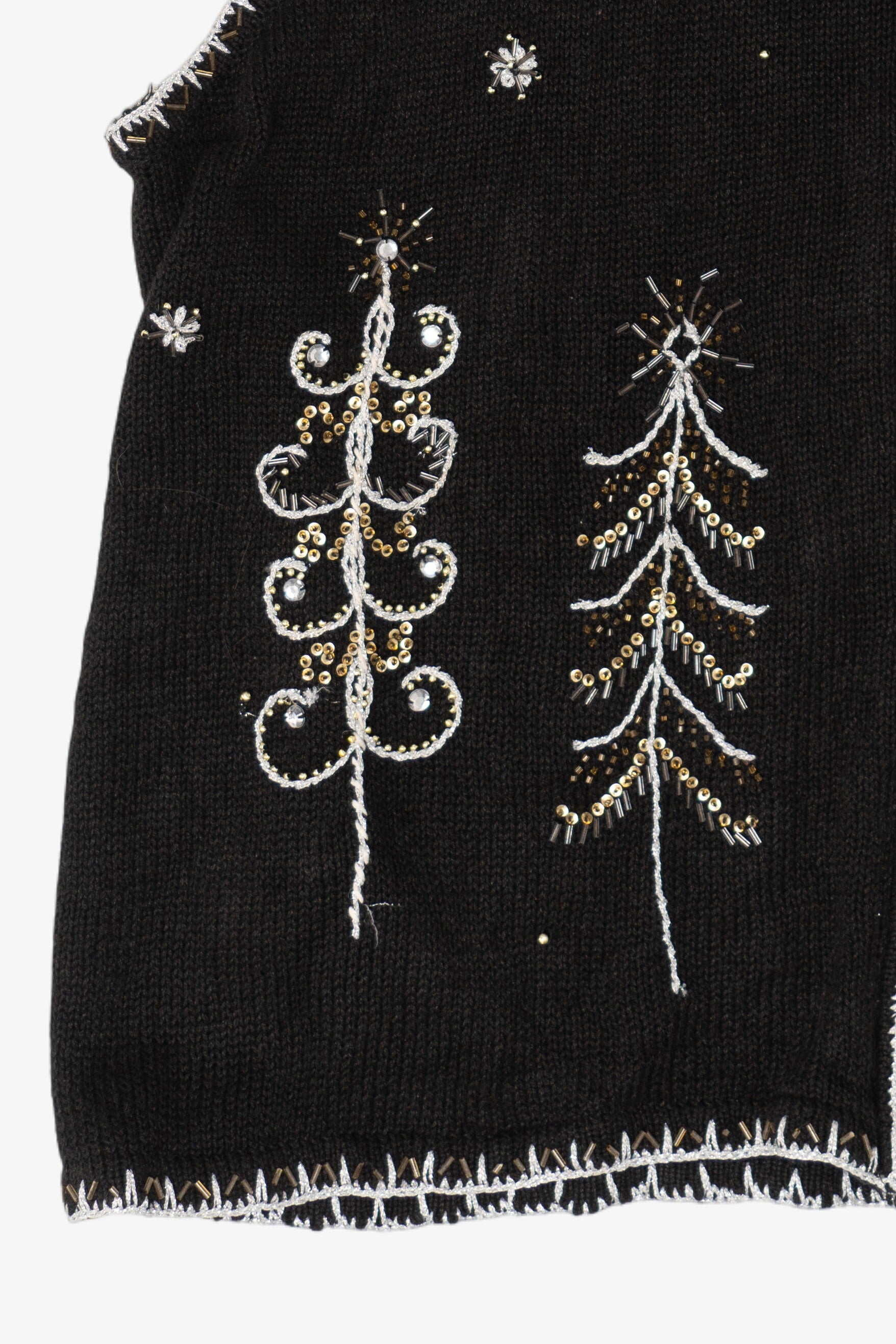 Vintage White Stag Ugly Christmas Vest (2000s)