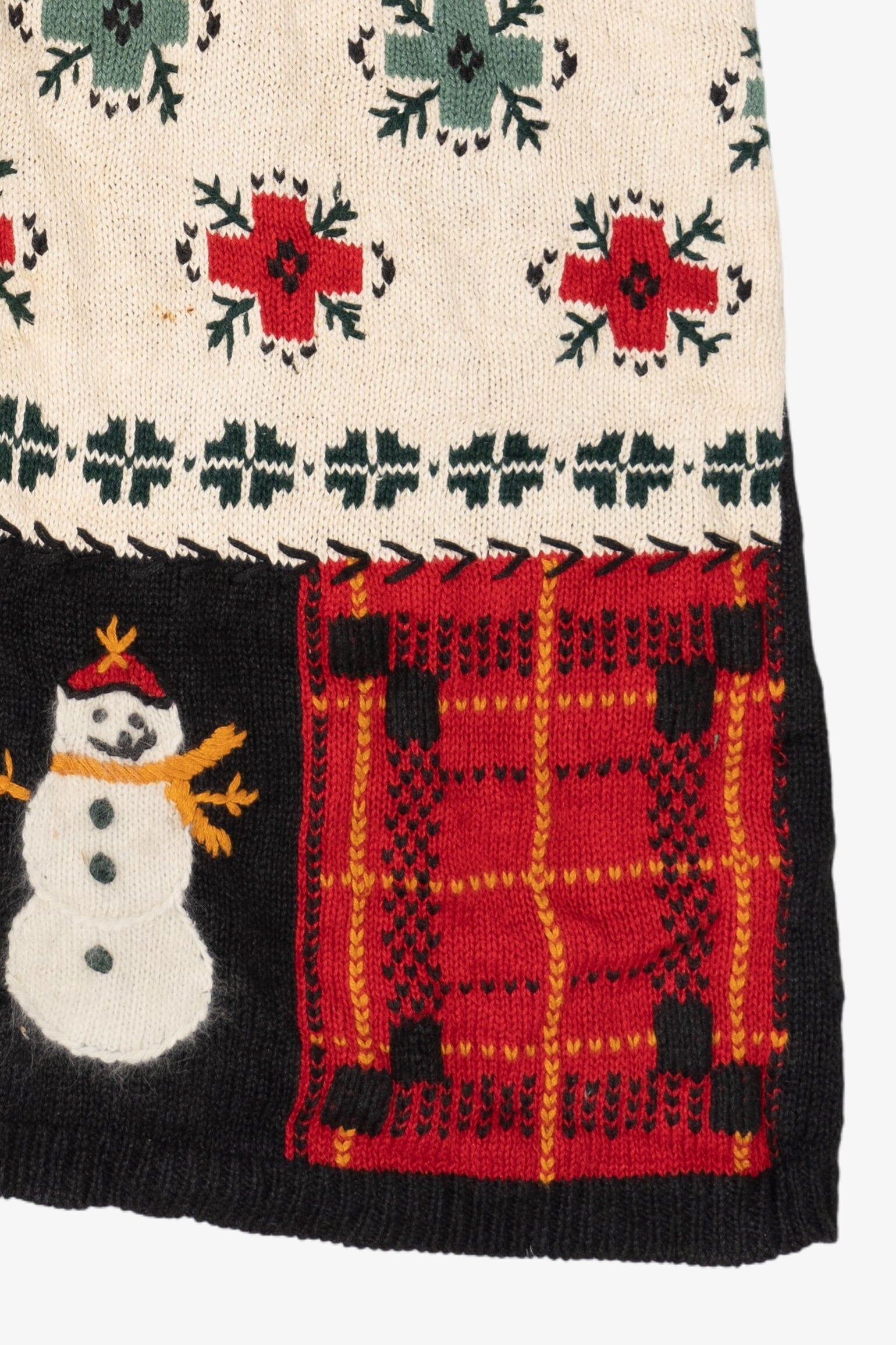 Vintage Nutcracker Ugly Christmas Vest (1990s)