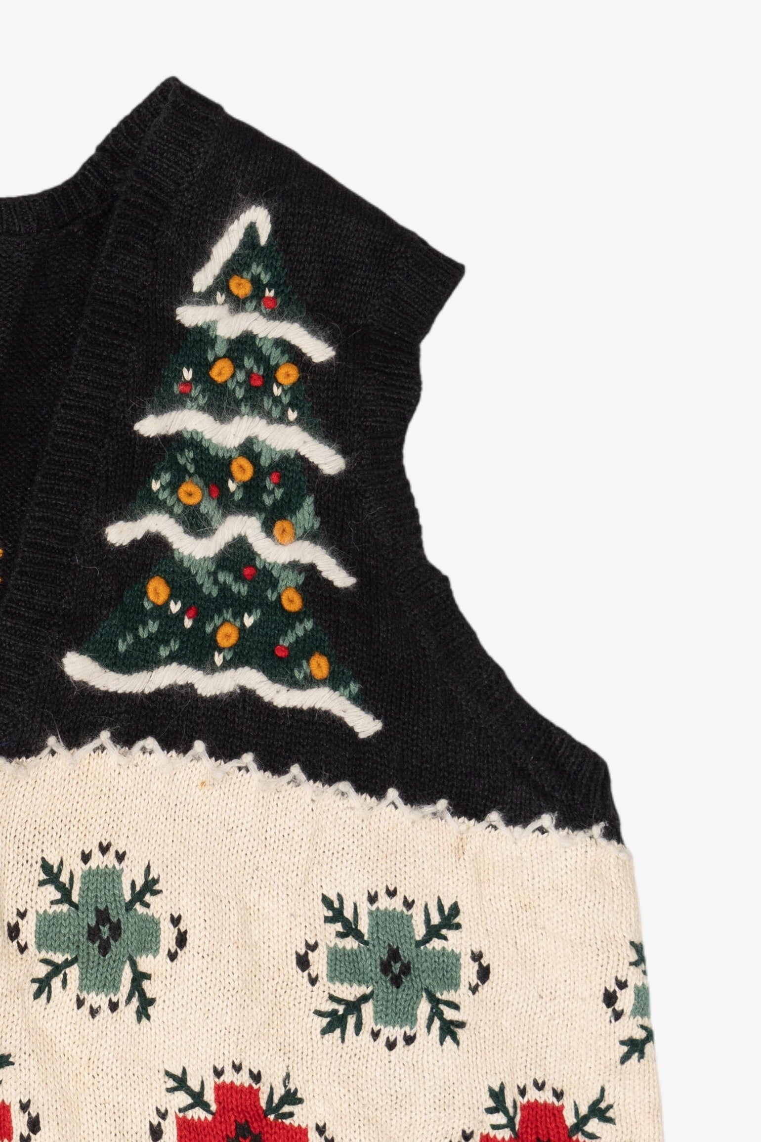 Vintage Nutcracker Ugly Christmas Vest (1990s)