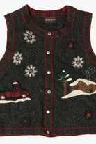 Vintage Woolrich Ugly Christmas Vest (2000s)
