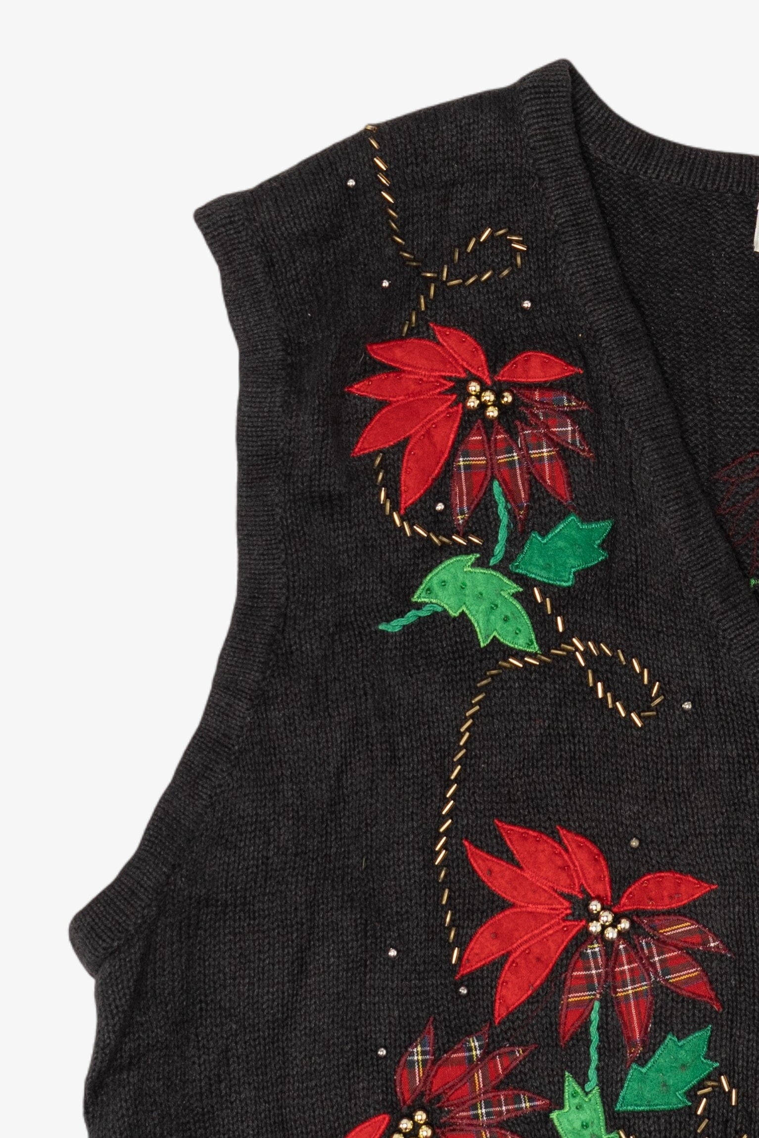 Vintage Bobbie Brooks Ugly Christmas Vest (1990s)