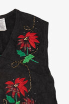 Vintage Bobbie Brooks Ugly Christmas Vest (1990s)
