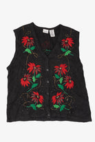 Vintage Bobbie Brooks Ugly Christmas Vest (1990s)
