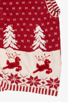 Vintage Reindeer Ugly Christmas Vest (2000s)