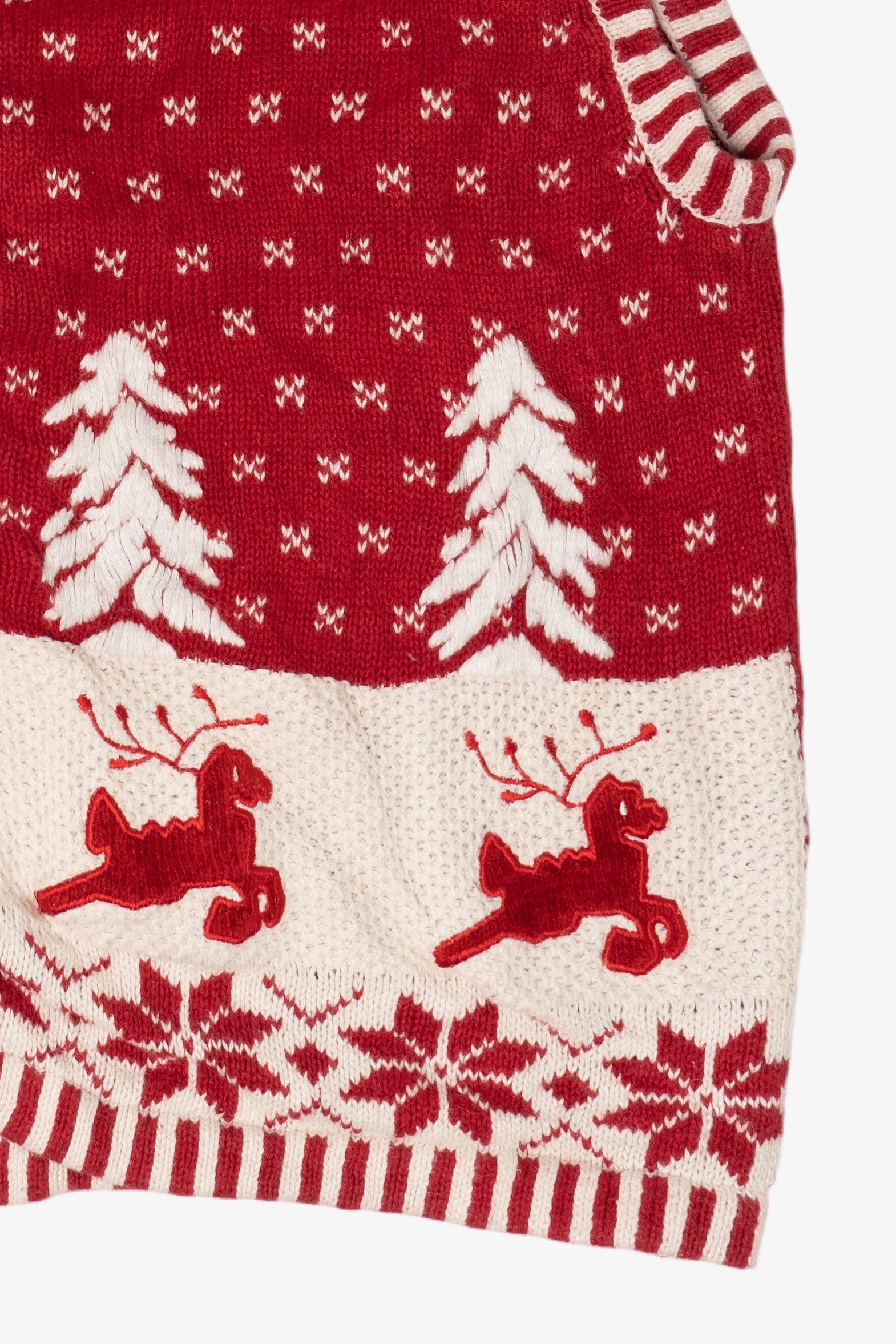Vintage Reindeer Ugly Christmas Vest (2000s)