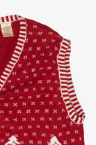 Vintage Reindeer Ugly Christmas Vest (2000s)