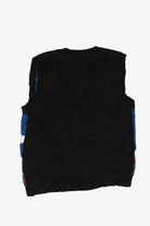 Vintage Hand Knit Penguins Ugly Christmas Vest (1990s)