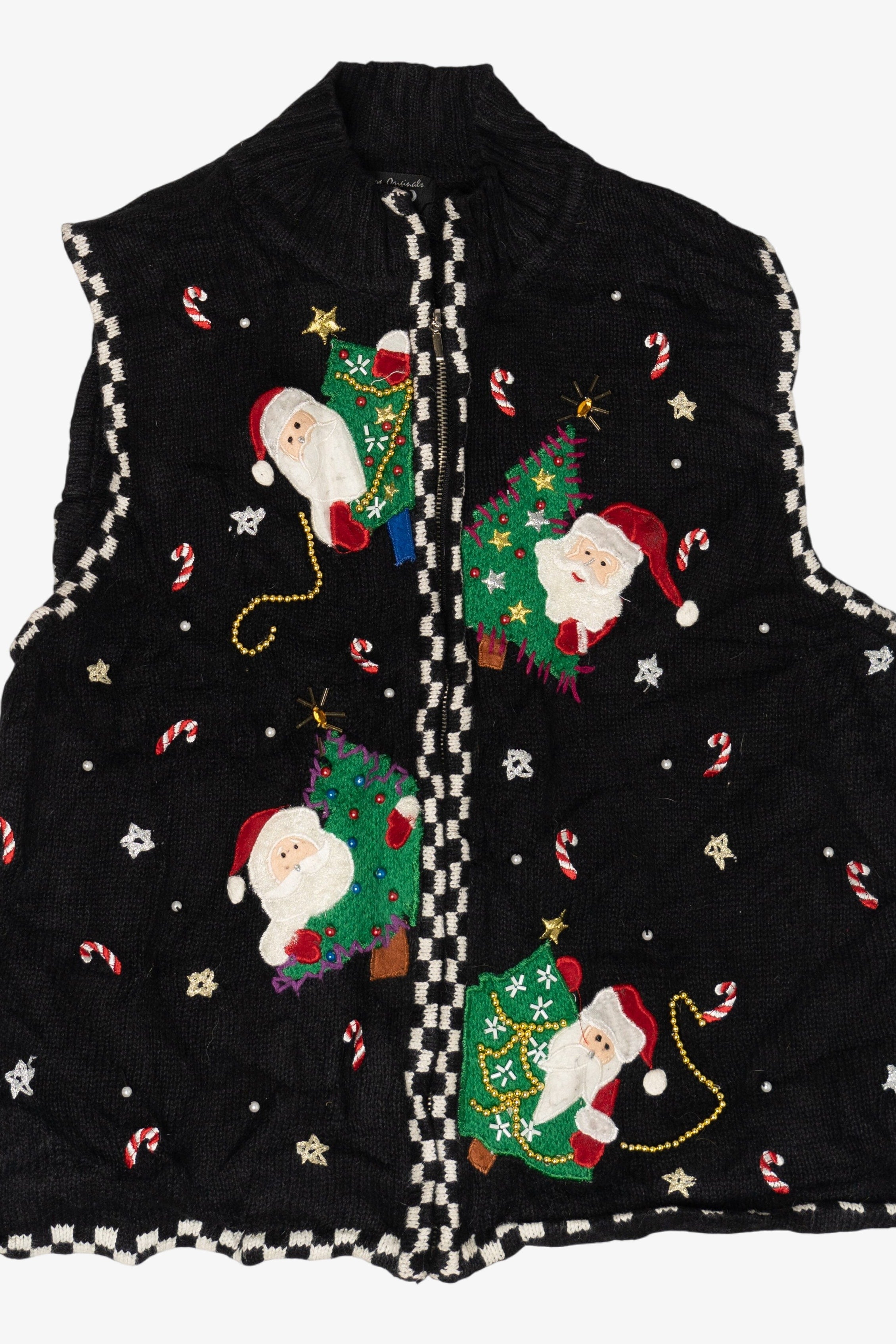 Vintage Designer Original Studio Ugly Christmas Vest (1990s)