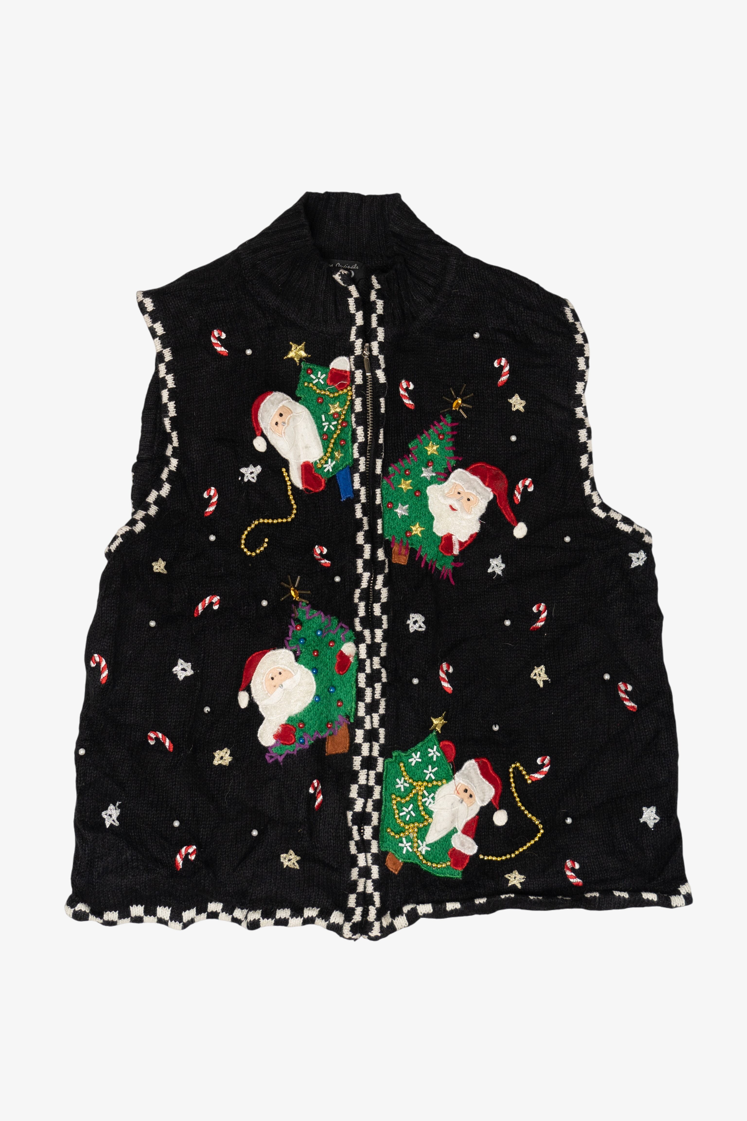 Vintage Designer Original Studio Ugly Christmas Vest (1990s)