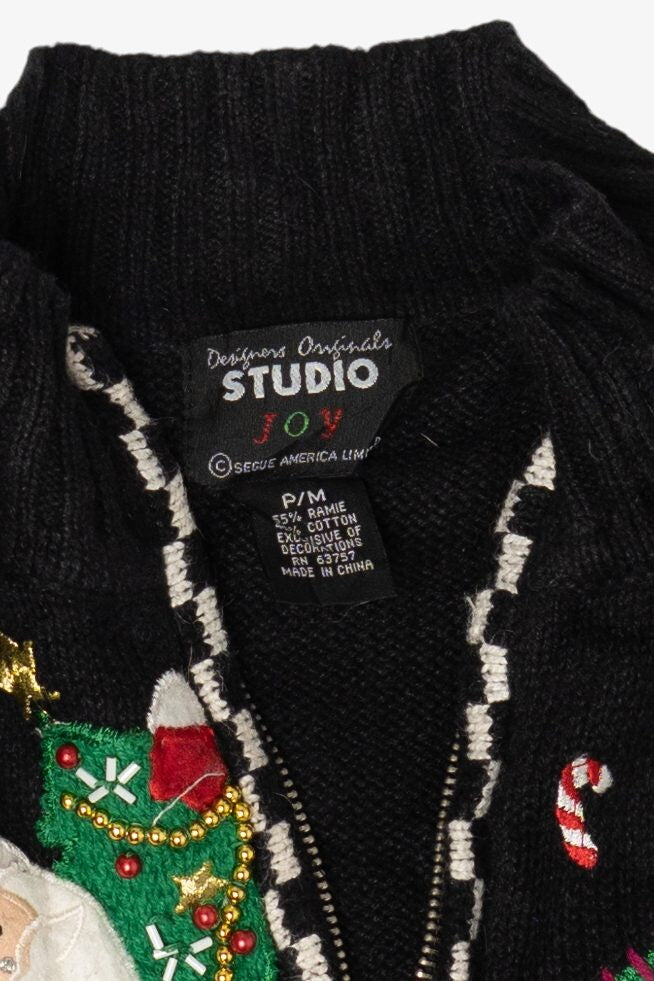 Vintage Designer Original Studio Ugly Christmas Vest (1990s)