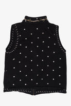Vintage Hand Embroidered Christopher & Banks Ugly Christmas Vest (2000s)