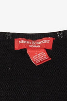 Vintage Merry & Bright Ugly Christmas Vest (2000s)