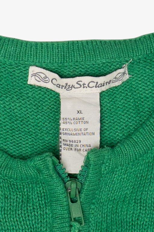 Vintage Carly St. Claire Ugly Christmas Vest (2000s)