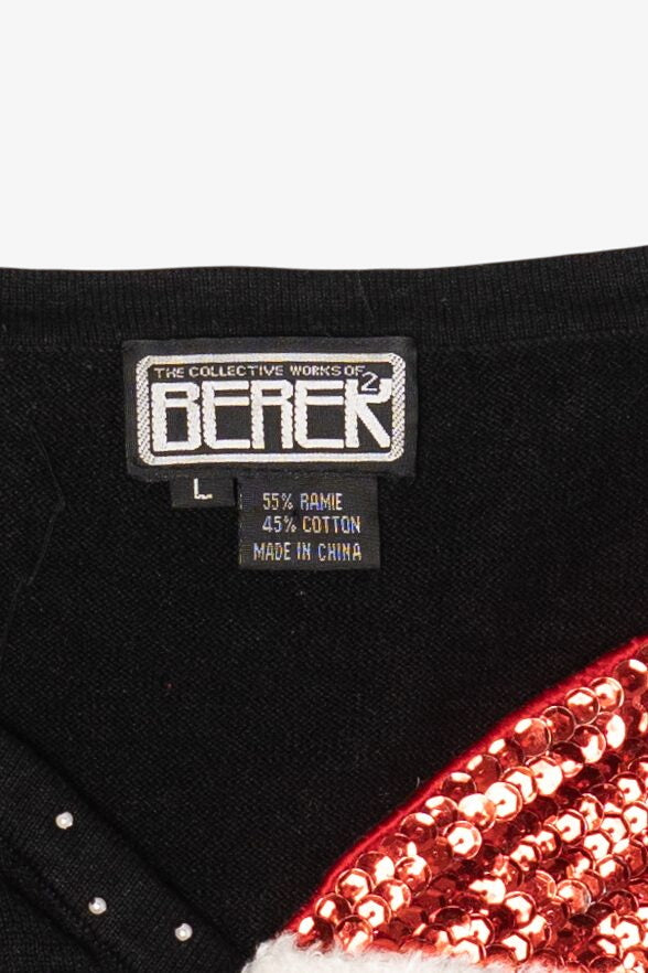 Vintage Berer Ugly Christmas Vest (2010s)