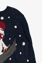 Modern Skiing Snowman Ugly Christmas Pullovers (2010s)