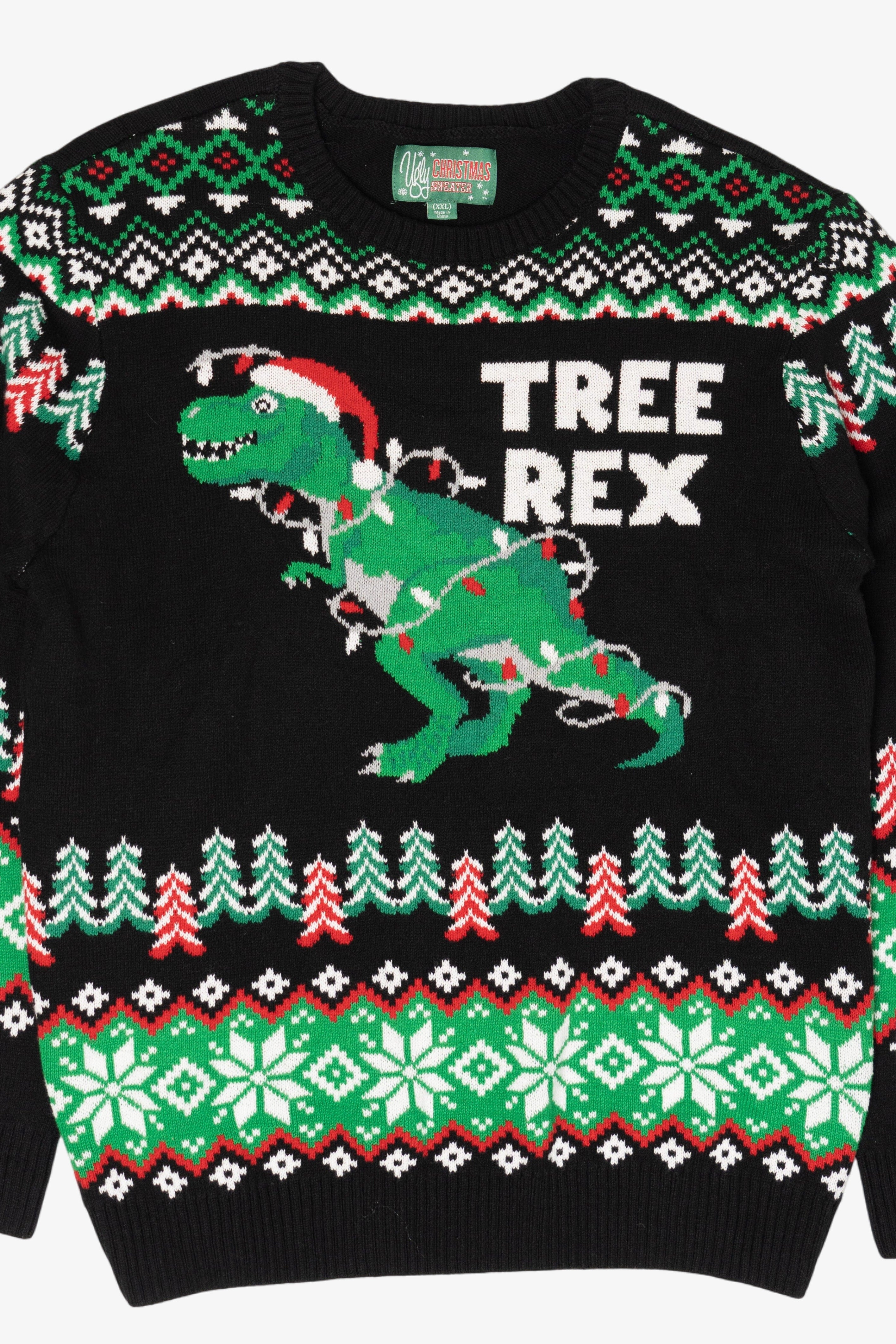 Modern "Tree Rex" Ugly Christmas Pullovers (2010s)